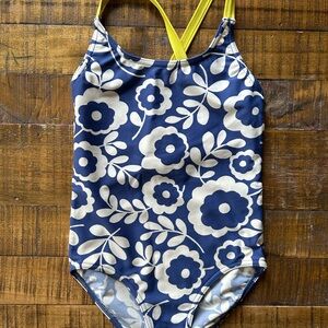 Mini Boden | Floral Swimsuit